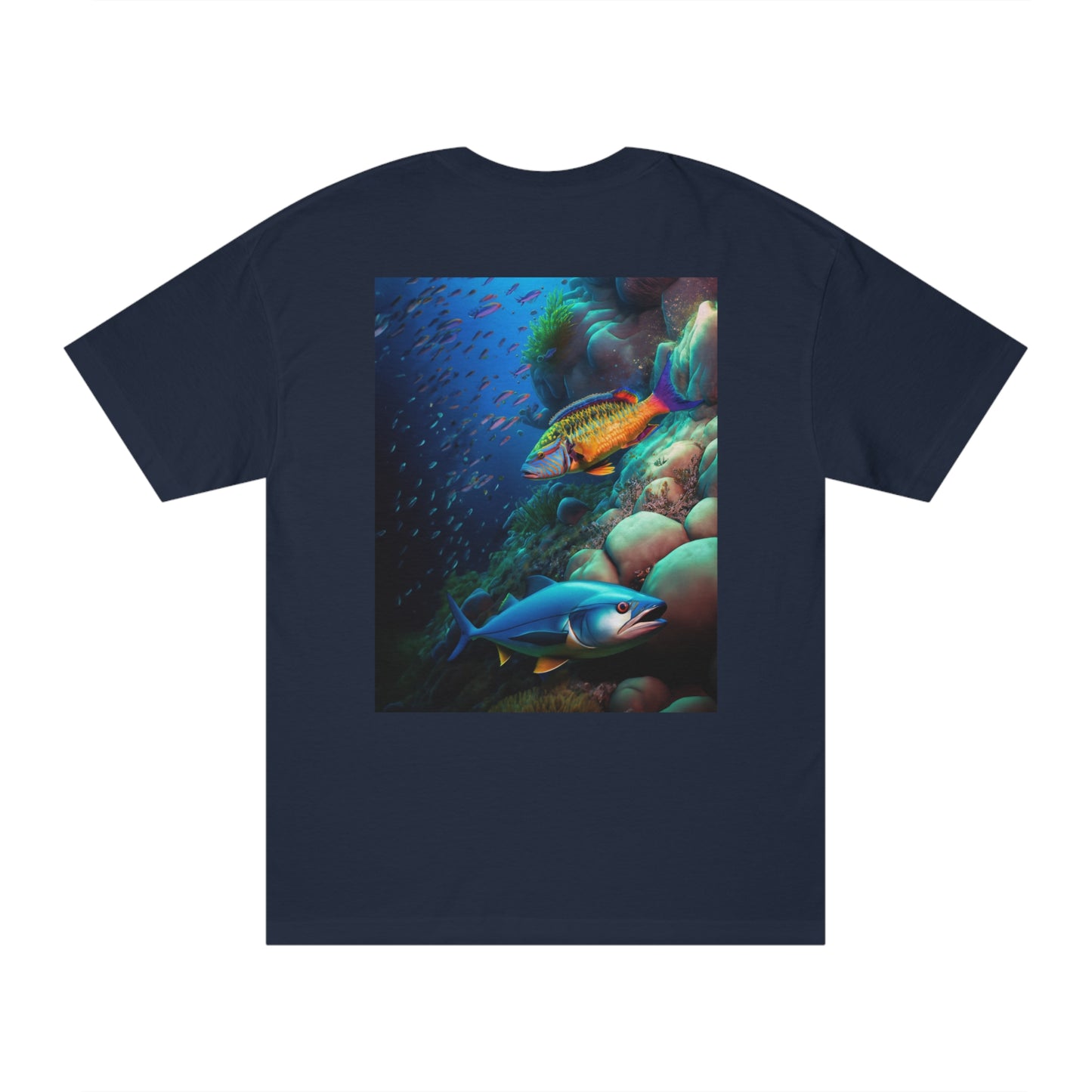 Ocean Harmony: Jimmy Reefs Unisex Classic Tee