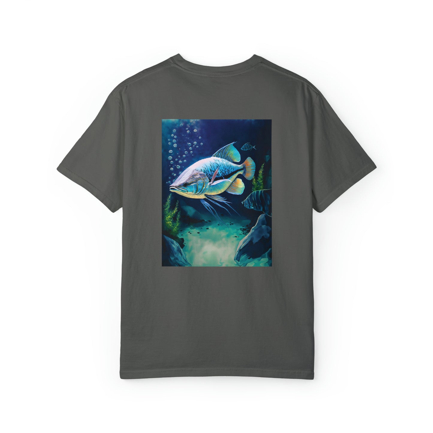 JRCB TropiFish Bliss: Logo Tee Edition Garment-Dyed T-shirt