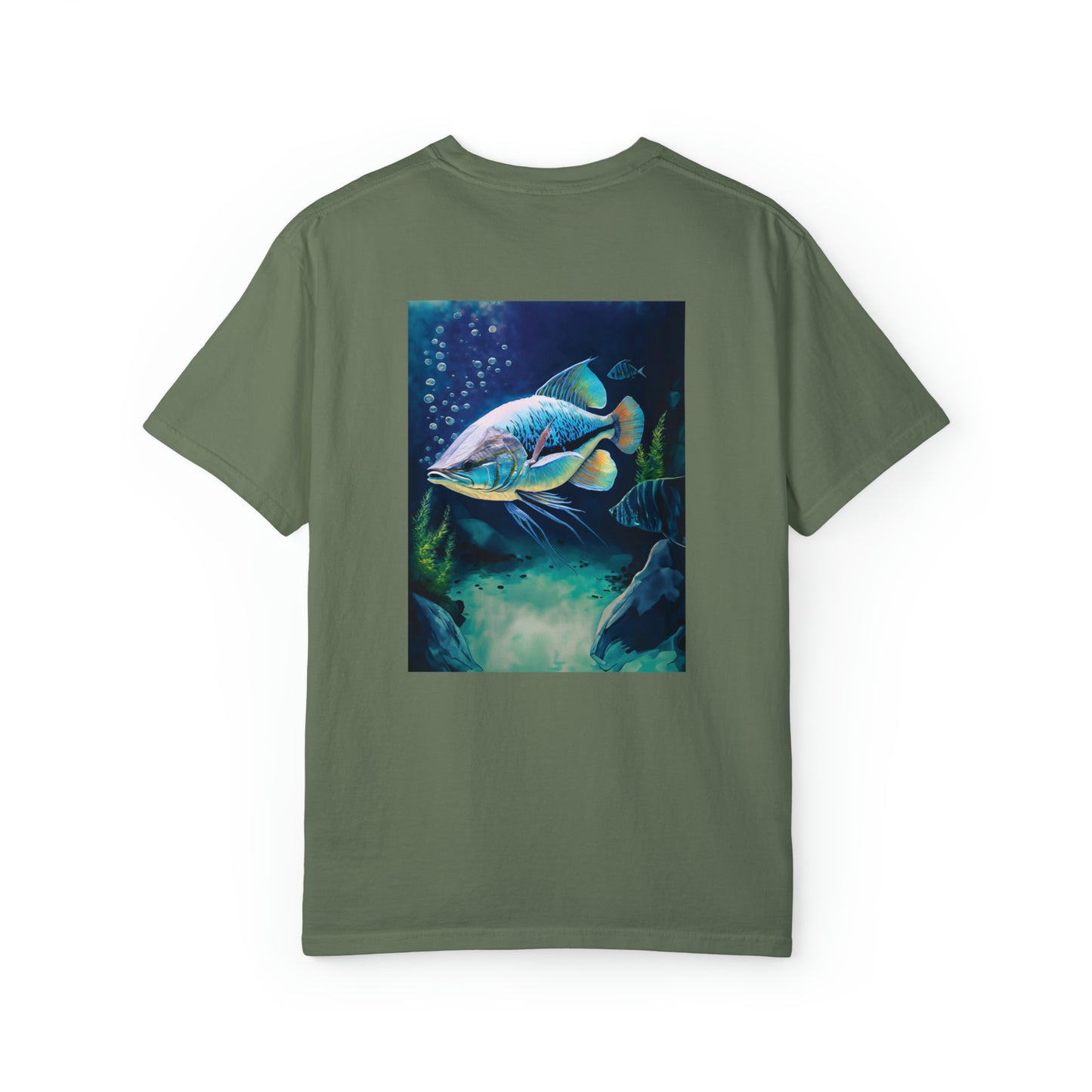 JRCB TropiFish Bliss: Logo Tee Edition Garment-Dyed T-shirt