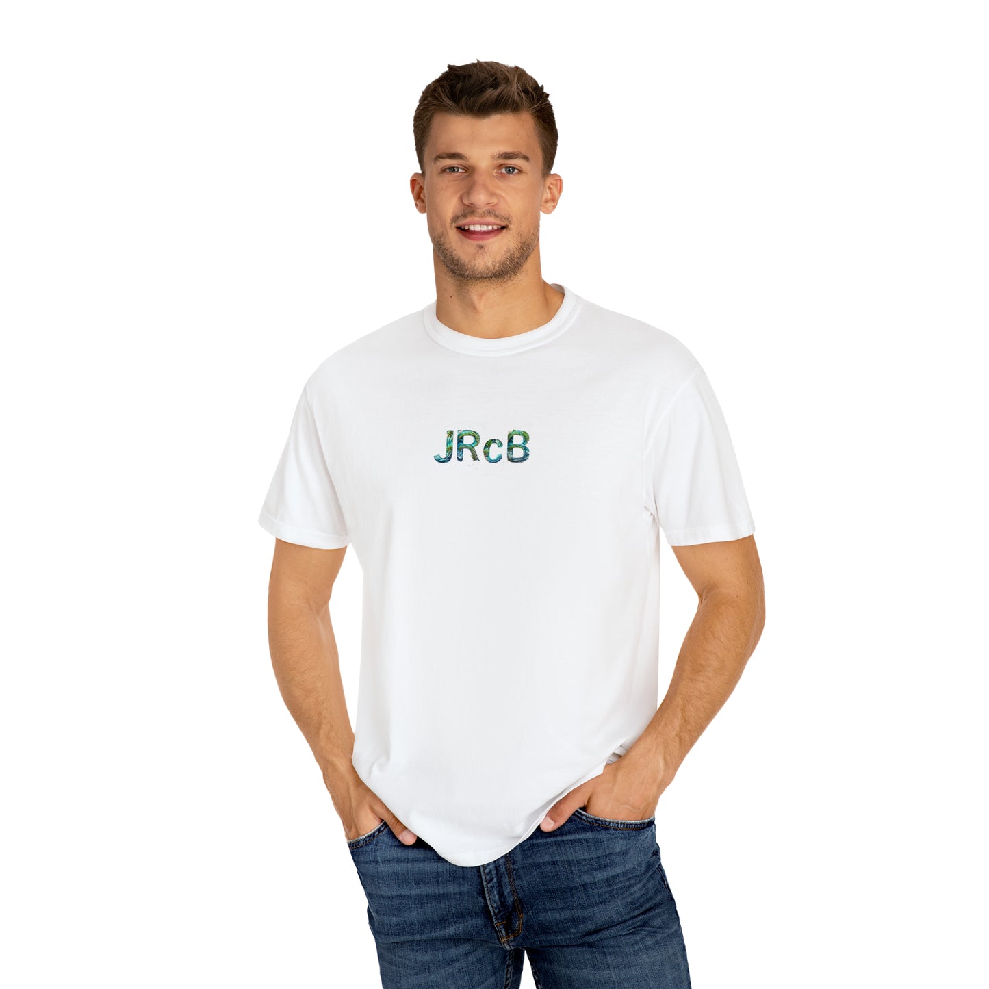 JRCB TropiFish Bliss: Logo Tee Edition Garment-Dyed T-shirt