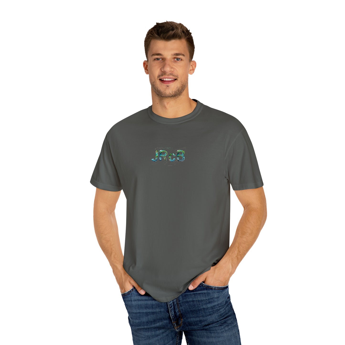 JRCB TropiFish Bliss: Logo Tee Edition Garment-Dyed T-shirt