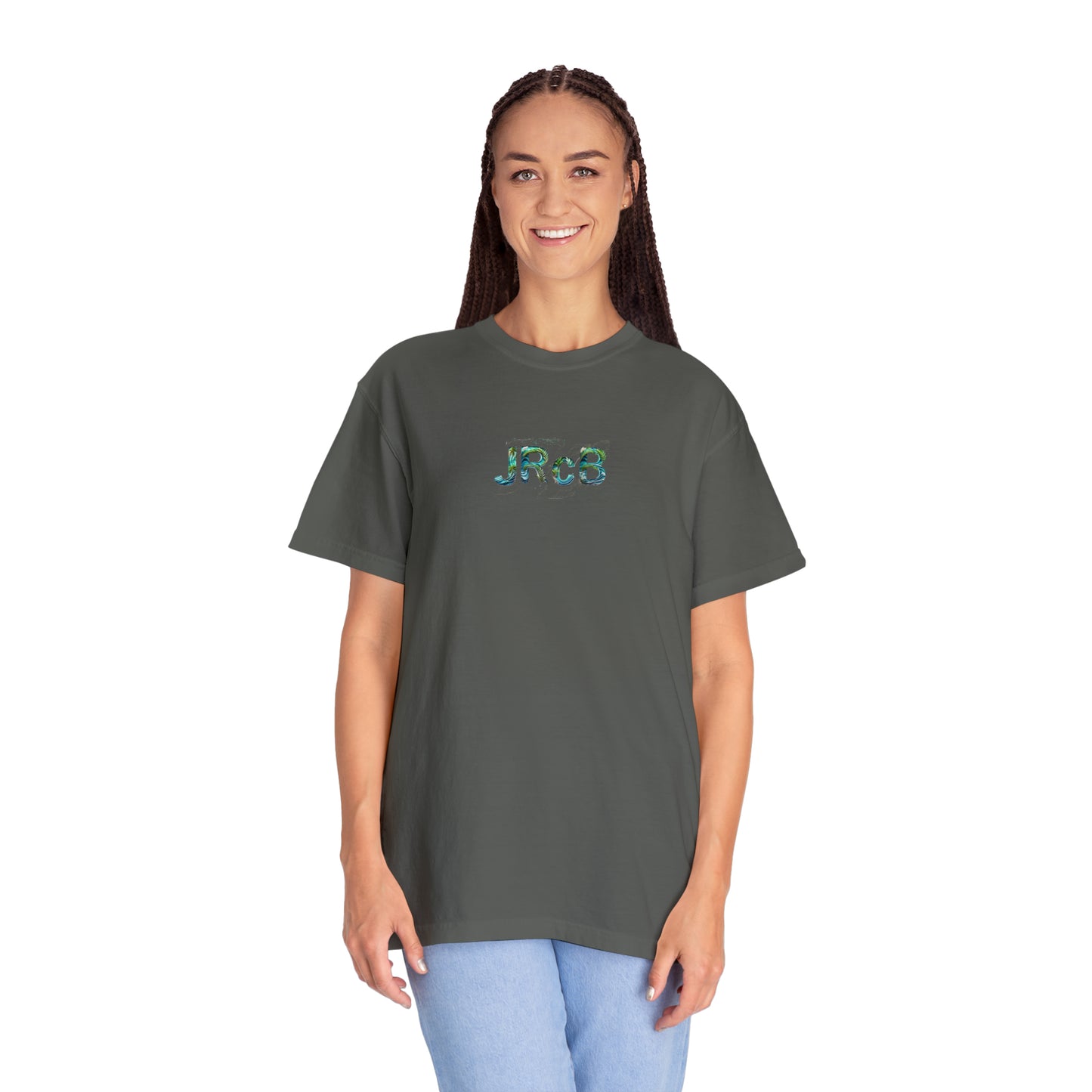 JRCB TropiFish Bliss: Logo Tee Edition Garment-Dyed T-shirt