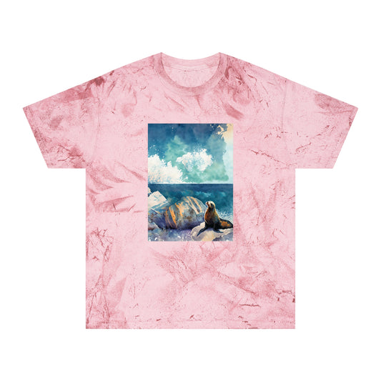 Sea Lion Spectrum: Jimmy Reefs Color Blast T-Shirt