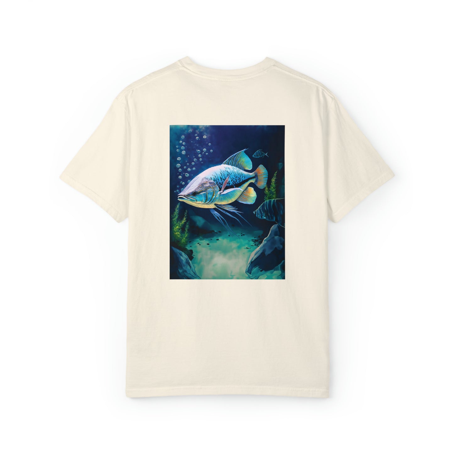 JRCB TropiFish Bliss: Logo Tee Edition Garment-Dyed T-shirt