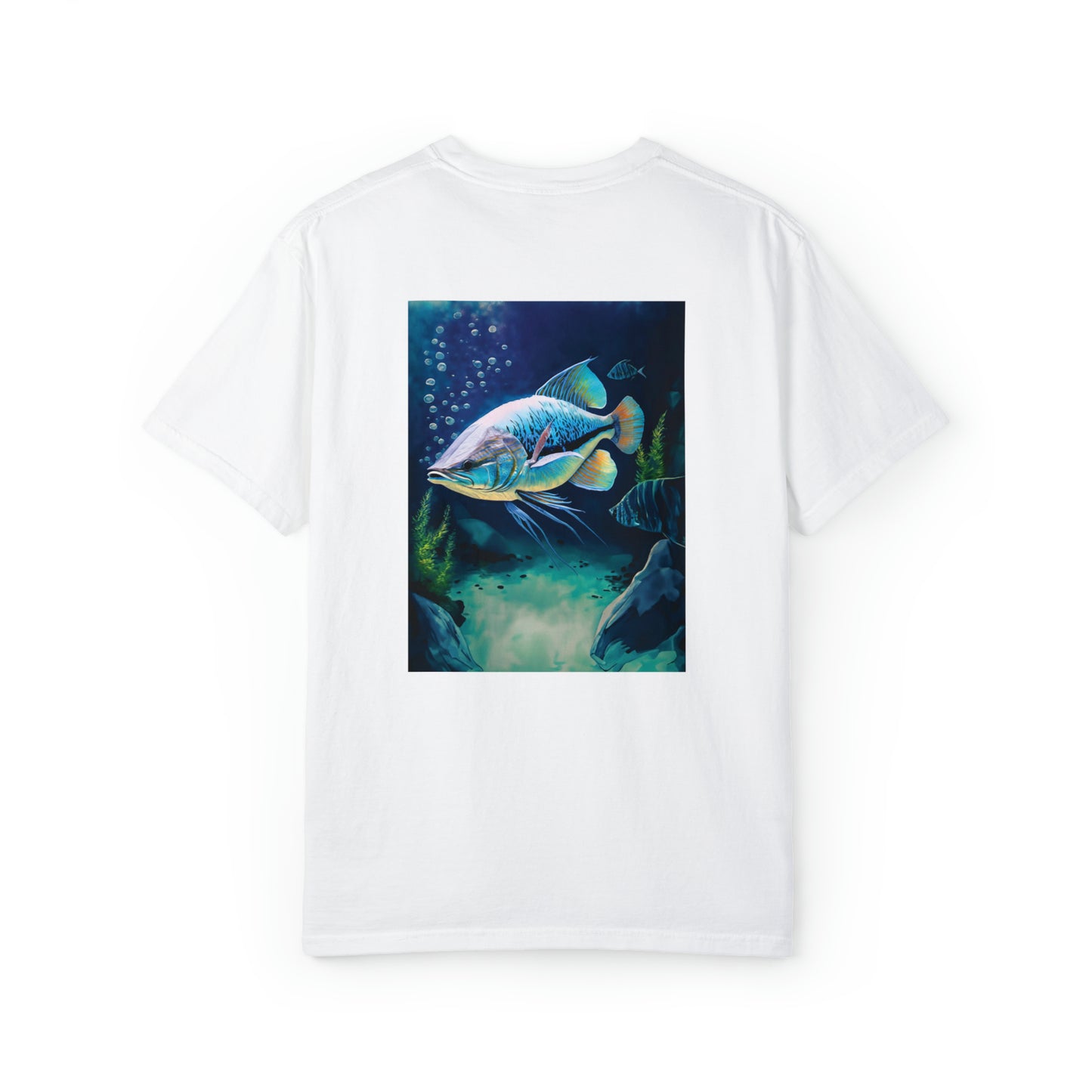 JRCB TropiFish Bliss: Logo Tee Edition Garment-Dyed T-shirt